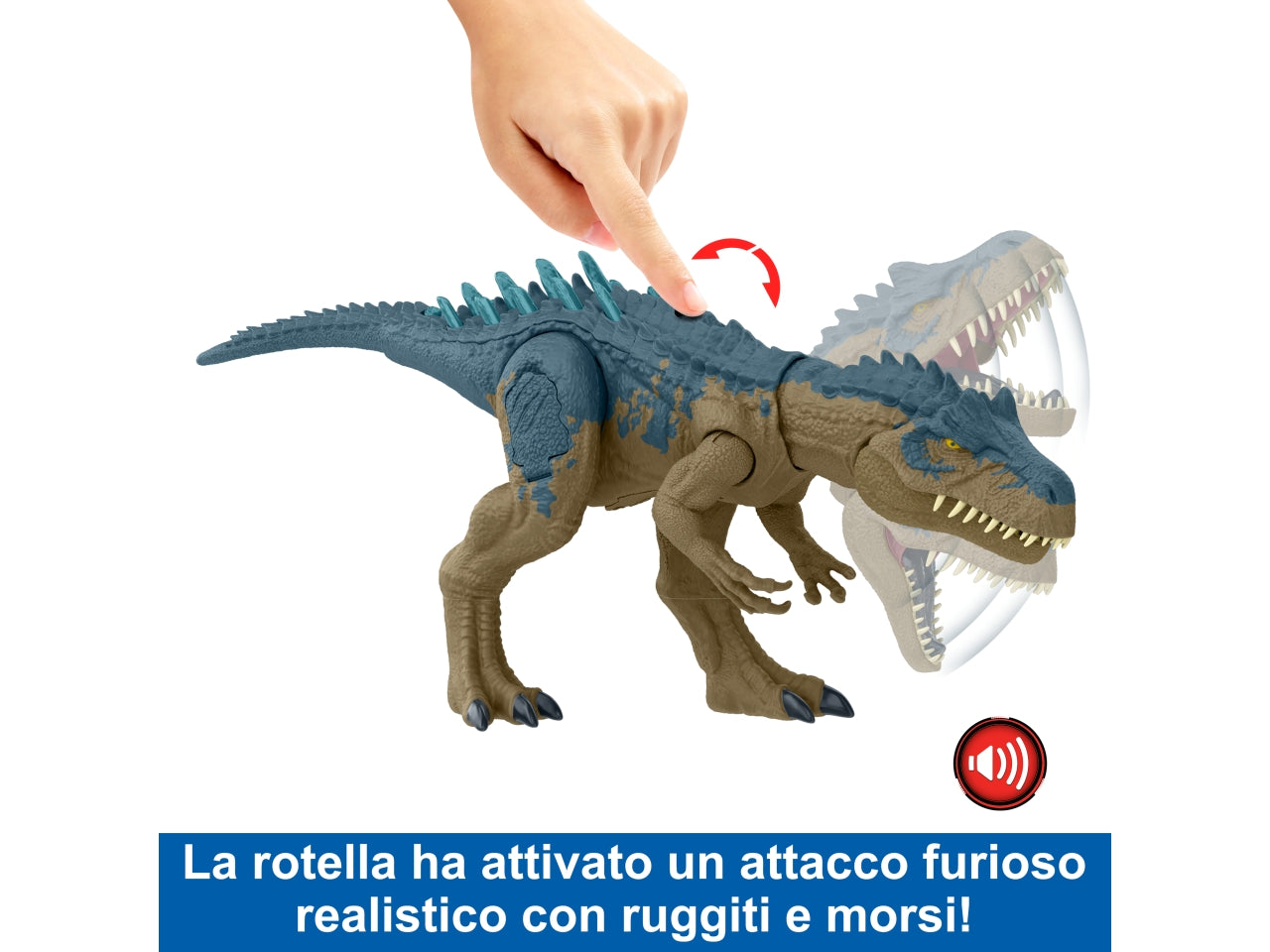 Jurassic world allosauro