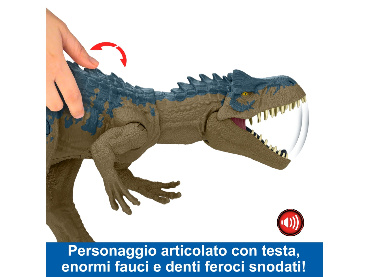 Jurassic world allosauro