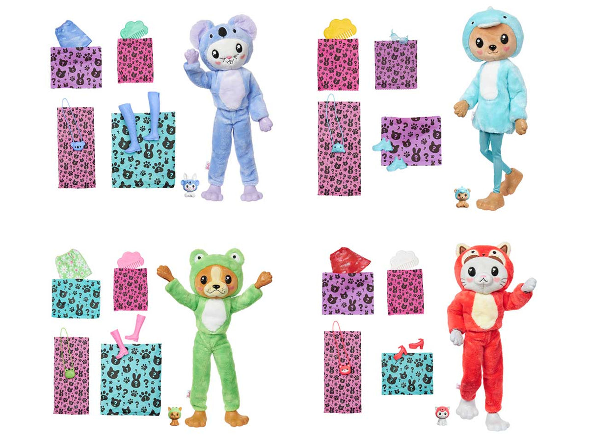 Barbie cutie reveal azzurro singola