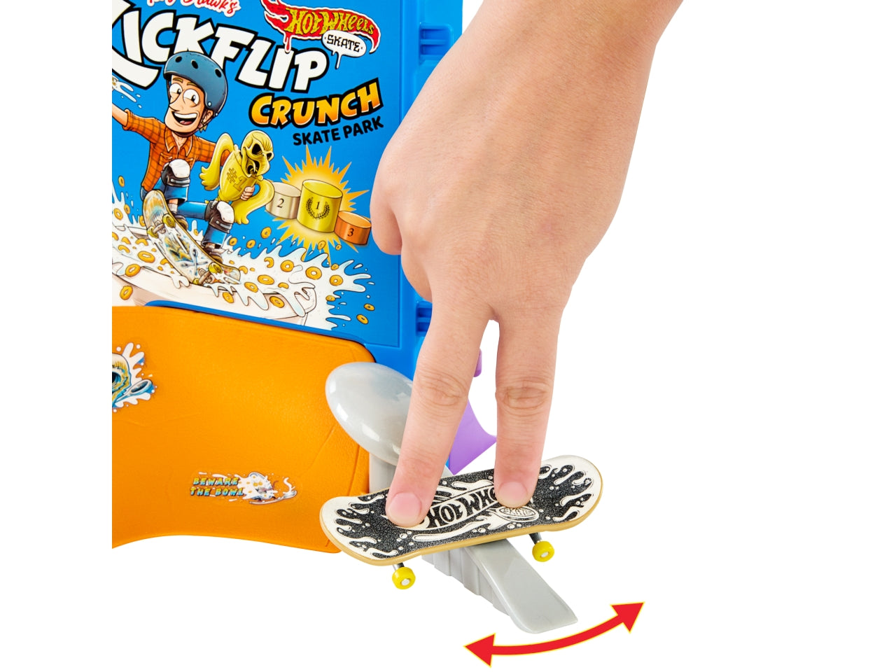 Hotwheels skate box di cereali skate park