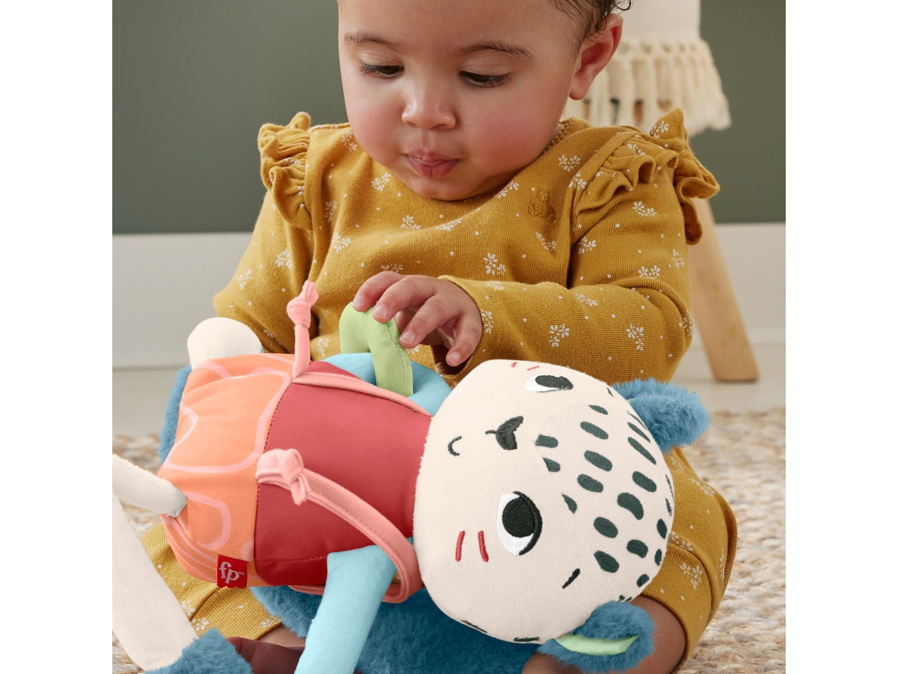 Fisher-price amici del pianeta leopardino scopri e gioca