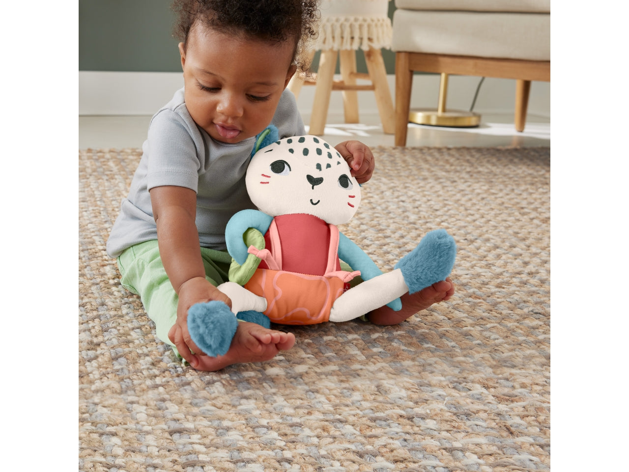 Fisher-price amici del pianeta leopardino scopri e gioca