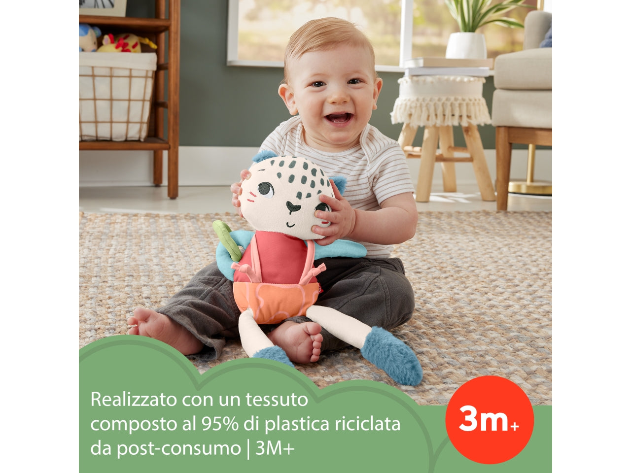 Fisher-price amici del pianeta leopardino scopri e gioca