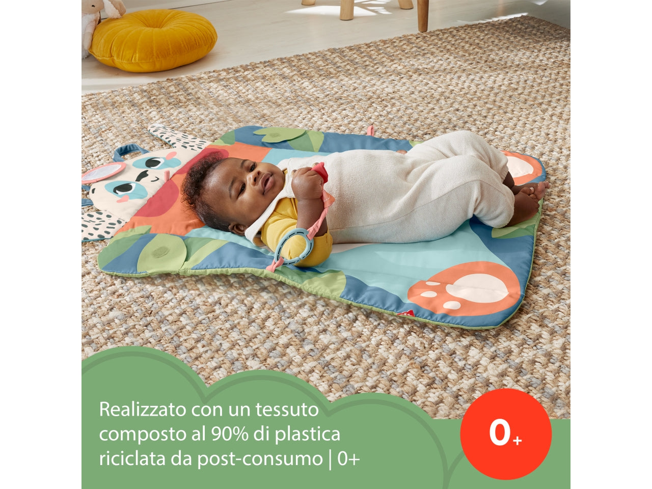 Fisher-price amici del pianeta tappetino panda