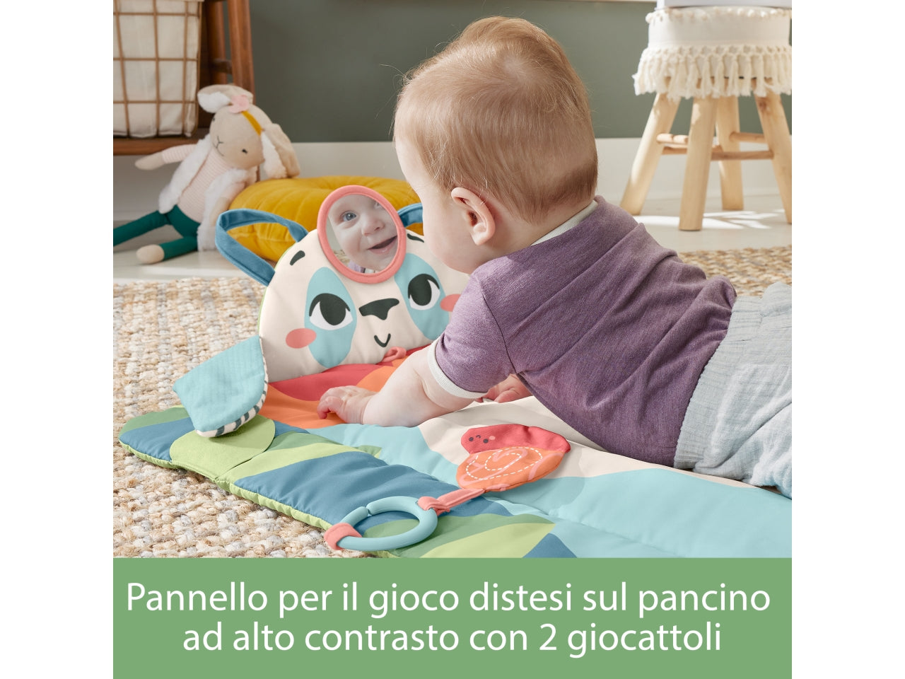Fisher-price amici del pianeta tappetino panda