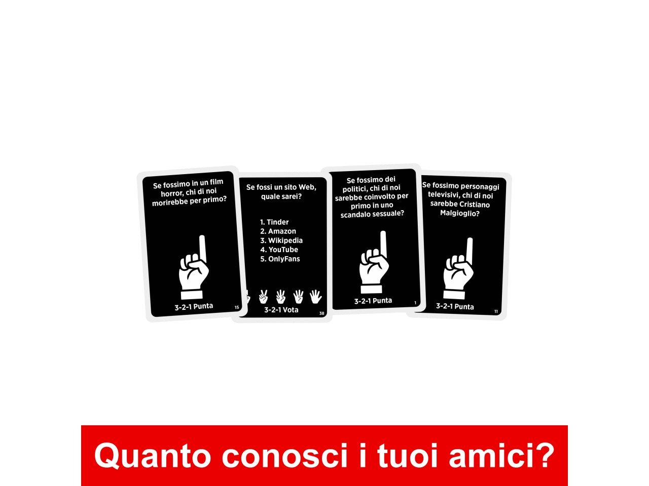 Ma se fossi... Party game, Gioco da tavola di carte per adulti 18+ Mattel
