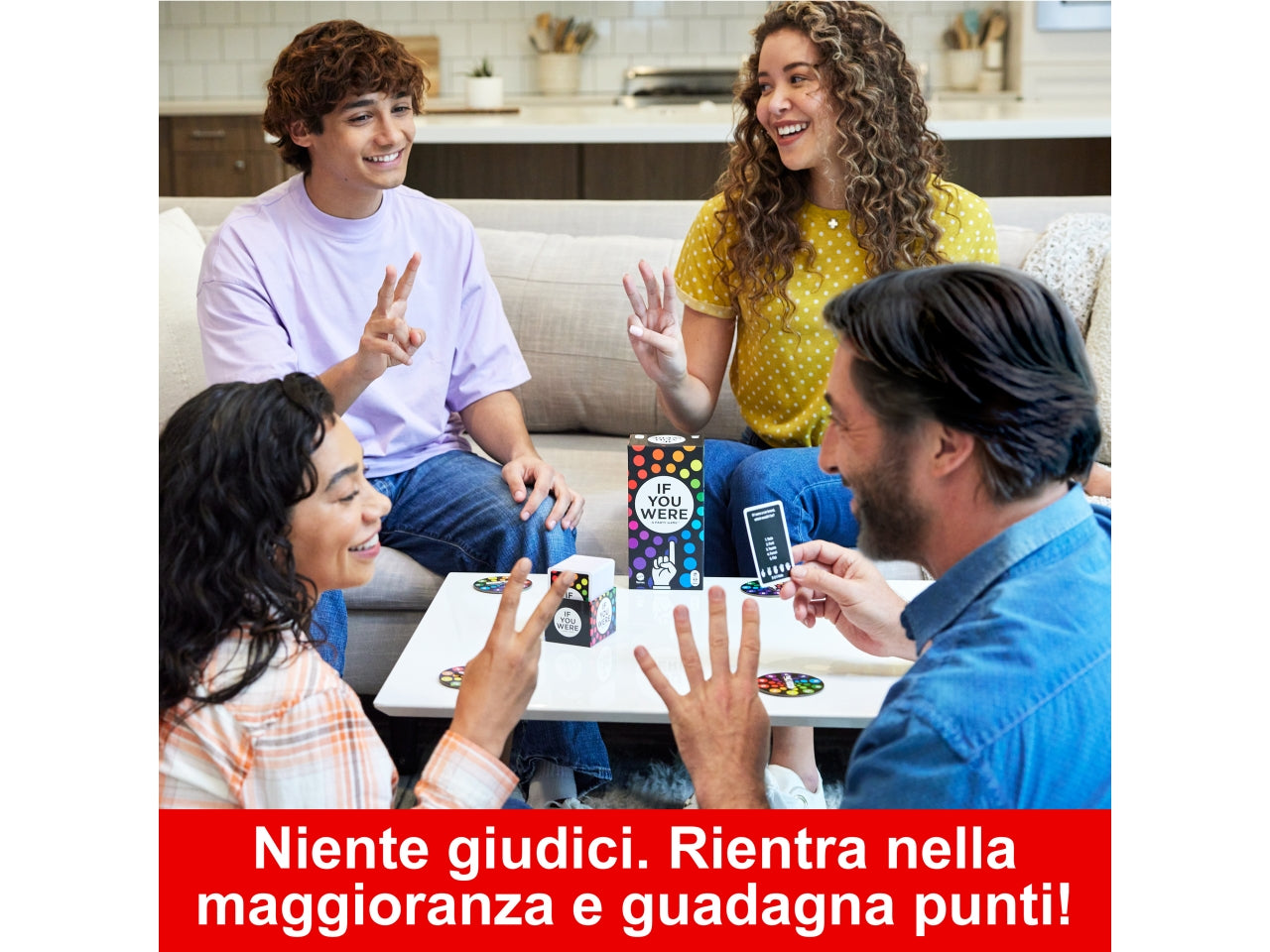 Ma se fossi... Party game, Gioco da tavola di carte per adulti 18+ Mattel