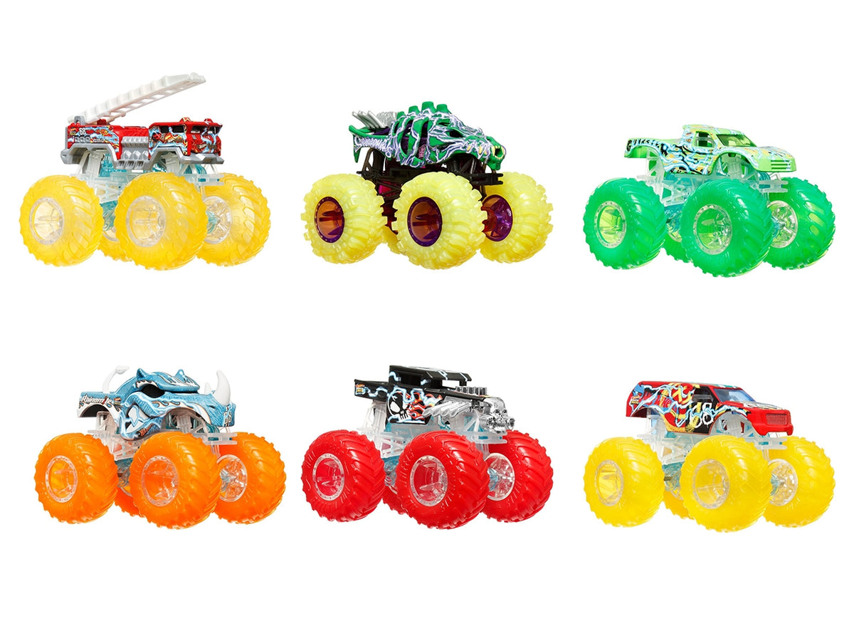 Hot wheels monster trucks power smashers