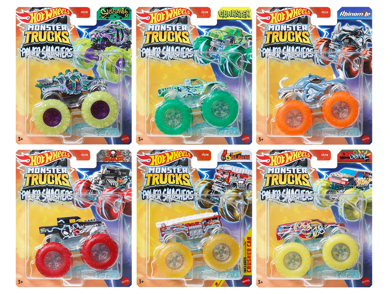 Hotwheels power smashers 1:64
