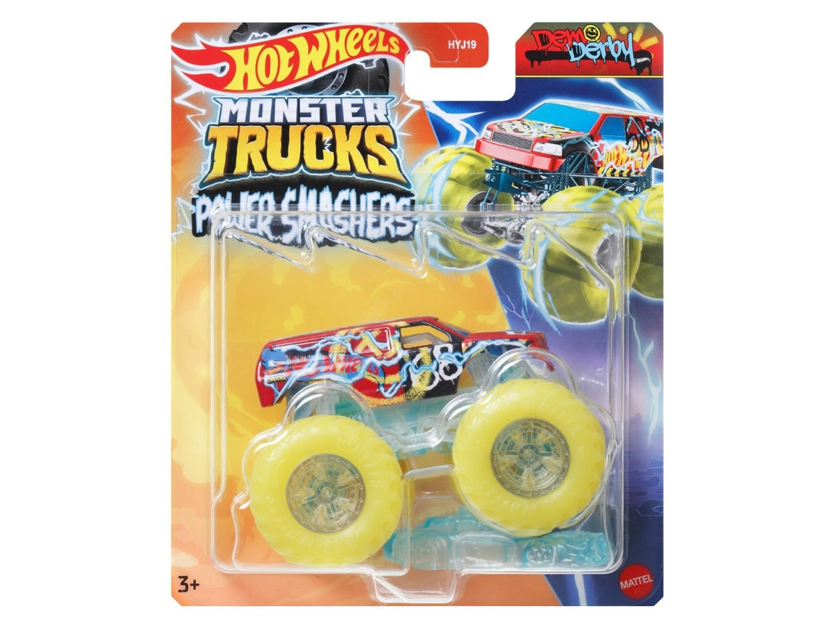 Hot wheels monster trucks power smashers