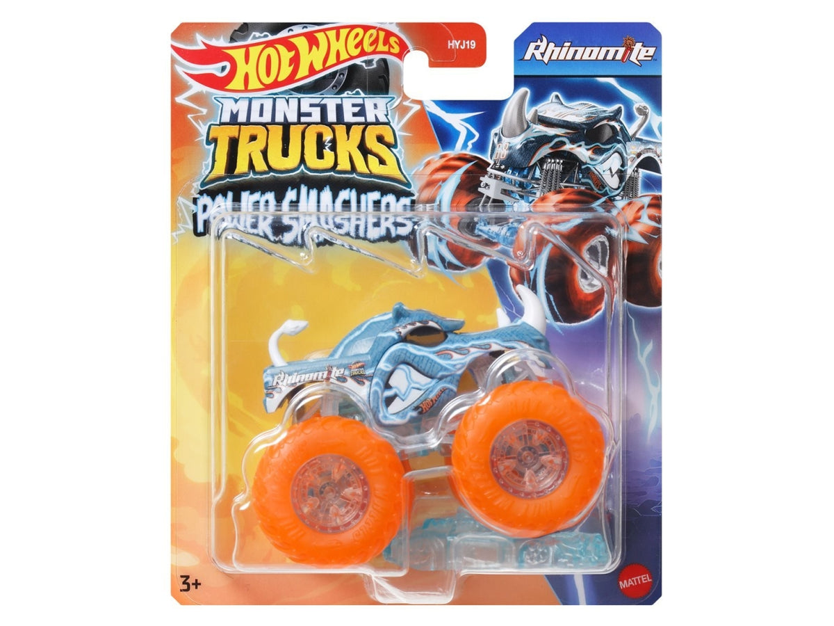 Hot wheels monster trucks power smashers