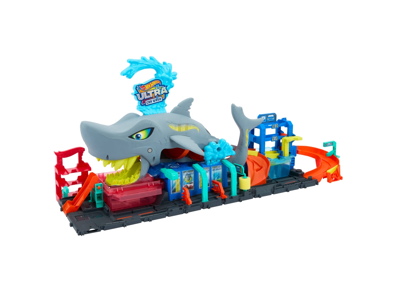 Hot wheels city autol.mega squalo