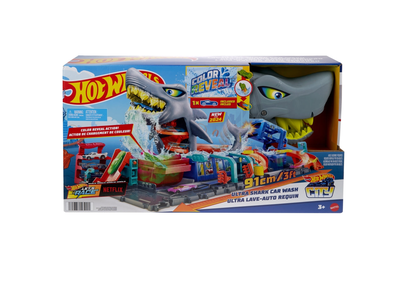 Hot wheels city autol.mega squalo