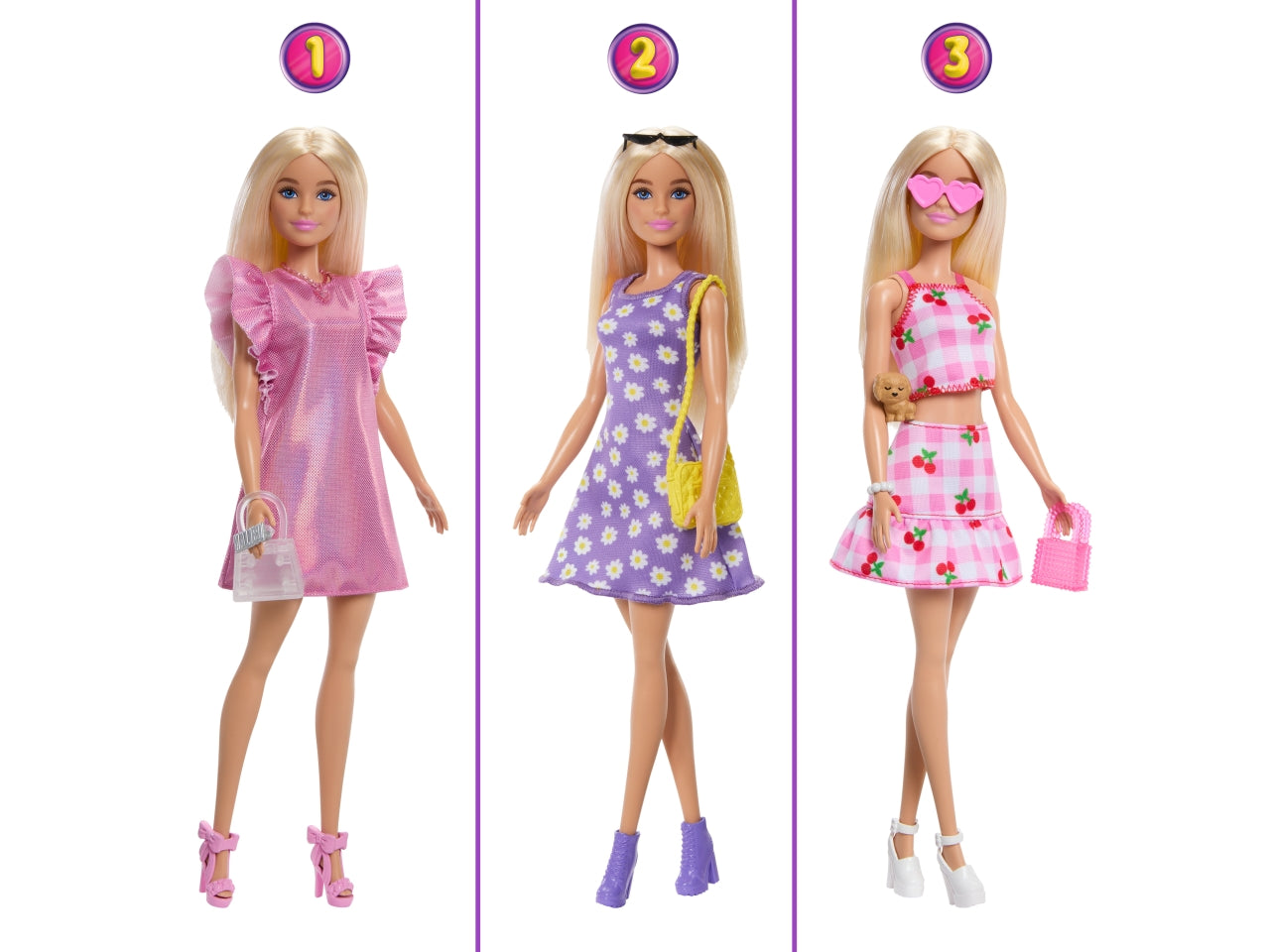 Barbie set da gioco dell' armadio dei sogni con bambola e accessori 3+ Mattel $