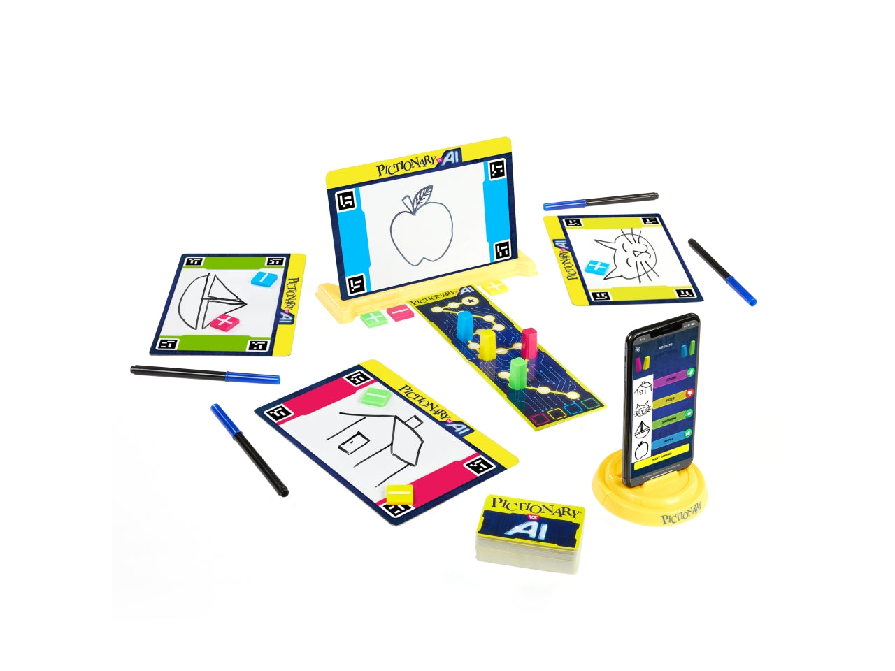 Pictionary vs AI, Lavagnetta da disegni per bambini con IA 8+ Mattel $