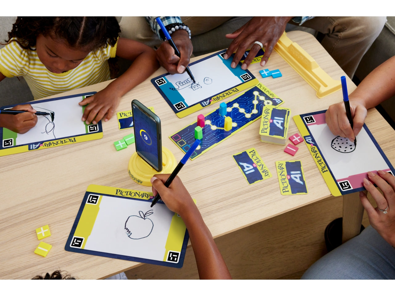Pictionary vs AI, Lavagnetta da disegni per bambini con IA 8+ Mattel $
