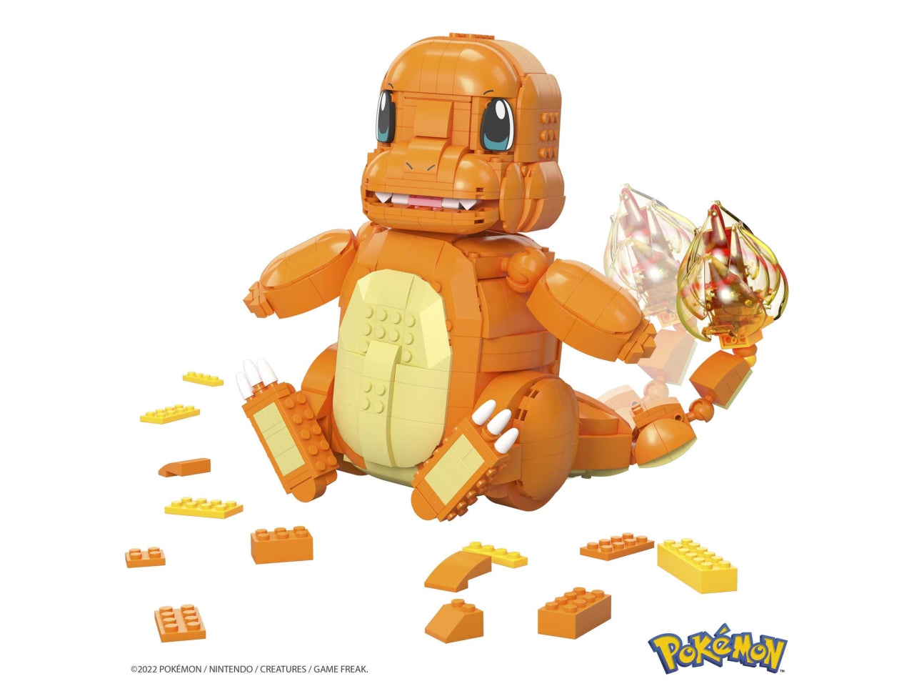 Set di Costruzioni Mega Pokemon Charmander Gigante | Mattel