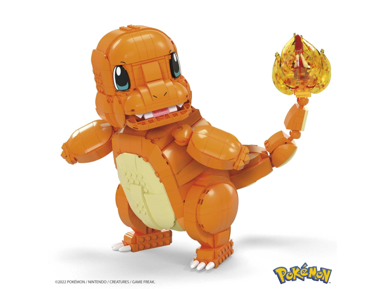 Set di Costruzioni Mega Pokemon Charmander Gigante | Mattel
