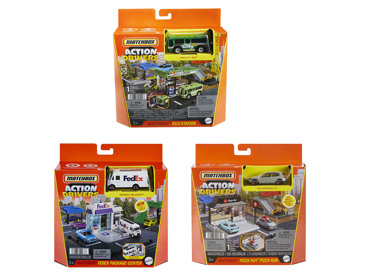 Matchbox playset base assortito | Mattel