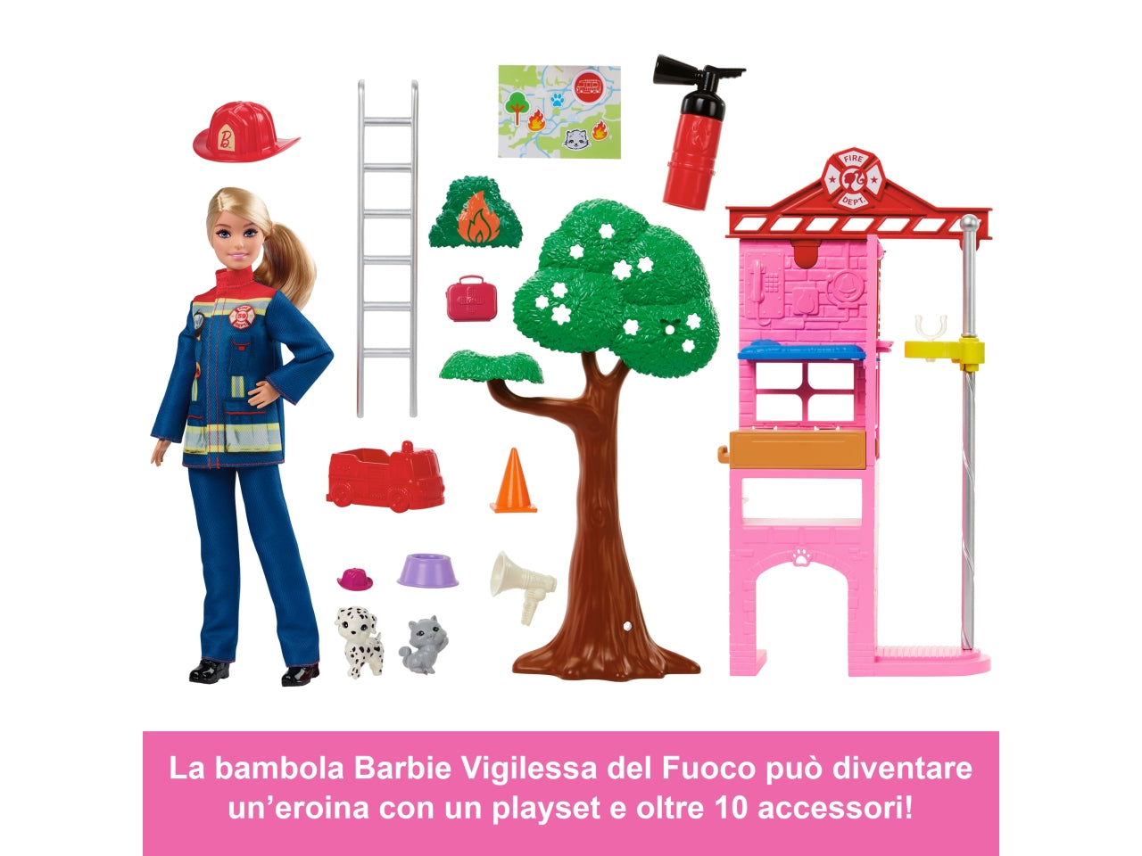 Barbie vigile del fuoco | Mattel
