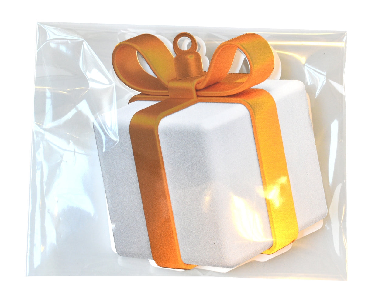 Regalo dorato 17x19cm becks 5mm + oro set 2 pezzi