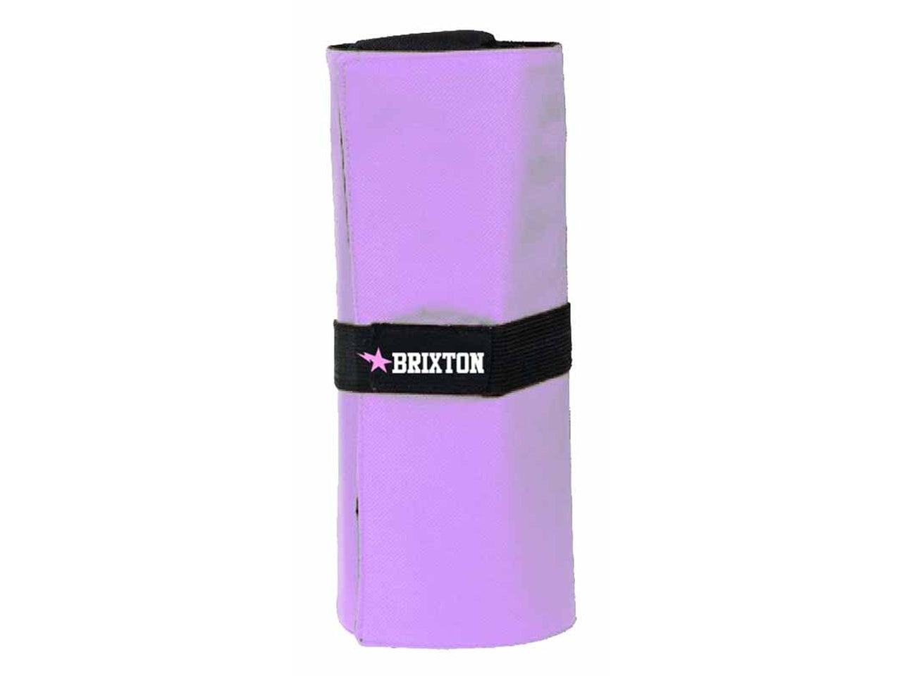 Bauletto roller pastel in poliestere lilla con chiusura a strappo e tombolino porta penne 41x22 cm - Dimagraf