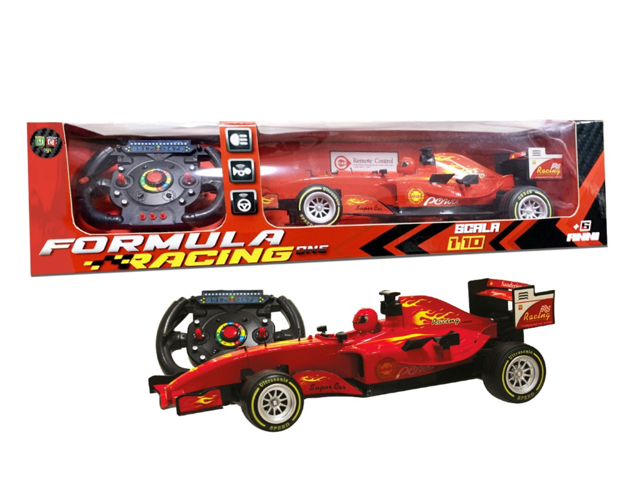 Radiocomando macchina da f1 scala 1:10