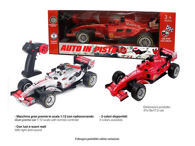 Auto f1 1:12 r/c toy0143