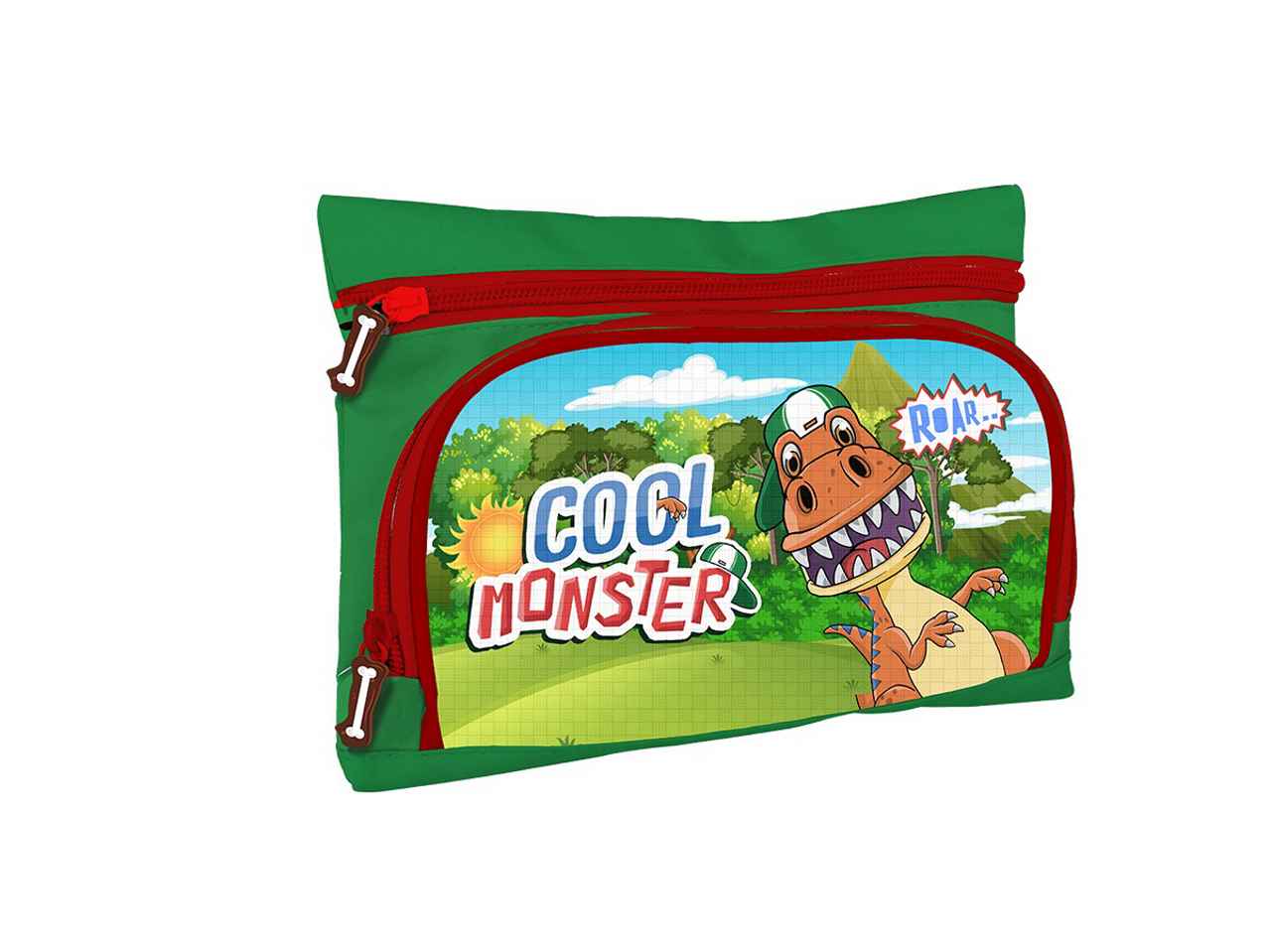 Astuccio rosso in tessuto 25x17x3cm 50 g - 1 astuccio