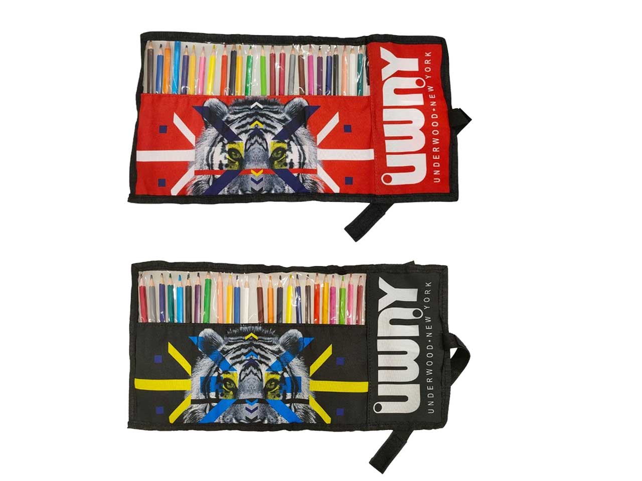 Astuccio nero in tessuto 14x5x4cm 40 g - 1 astuccio