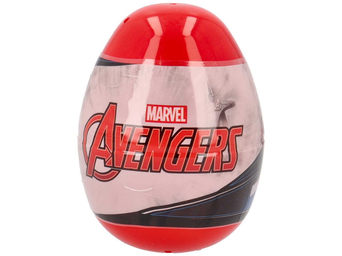 Kit colori Avengers per bimbo, ovetto sorpresa con pastelli a cera e foglio da colorare - Mc group