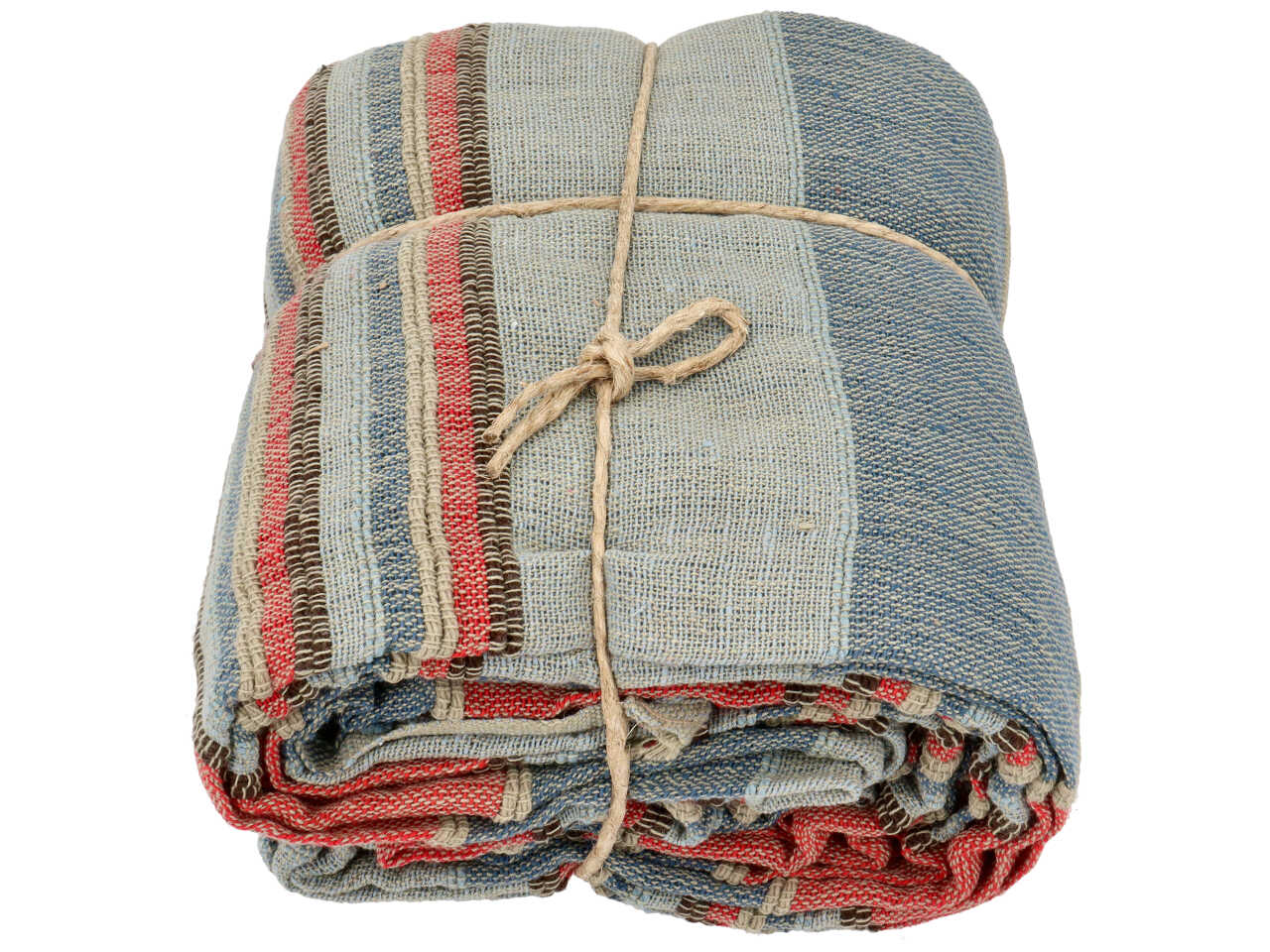 Copriletto telo arredo singolo maxi estivo multicolor etnico in cotone, 170x260 cm - Tre Effe