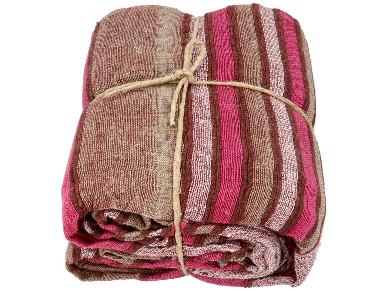 Copriletto telo arredo singolo maxi estivo multicolor etnico in cotone, 170x260 cm - Tre Effe