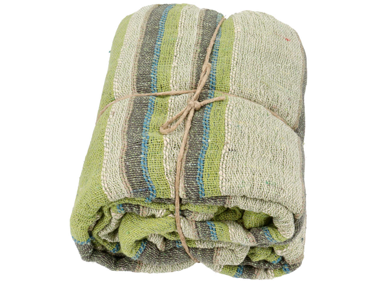 Copriletto telo arredo singolo maxi estivo multicolor etnico in cotone, 170x260 cm - Tre Effe