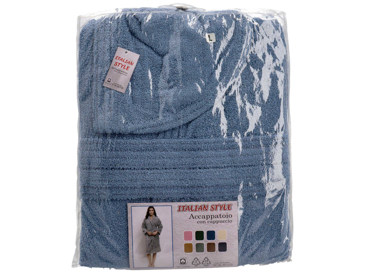 Accappatoio spugna unisex assortito