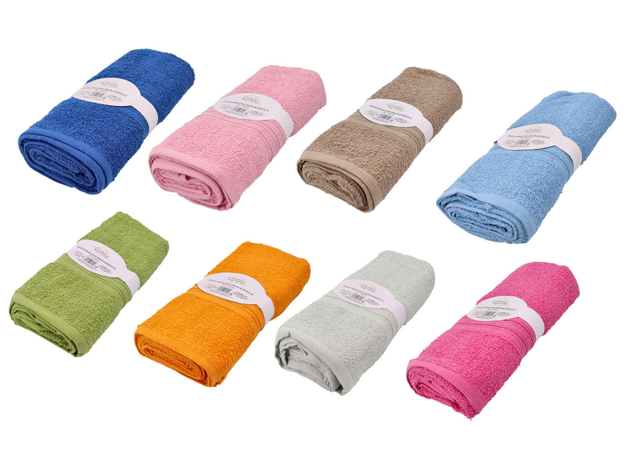 Set 1+1 asciugamani spugna