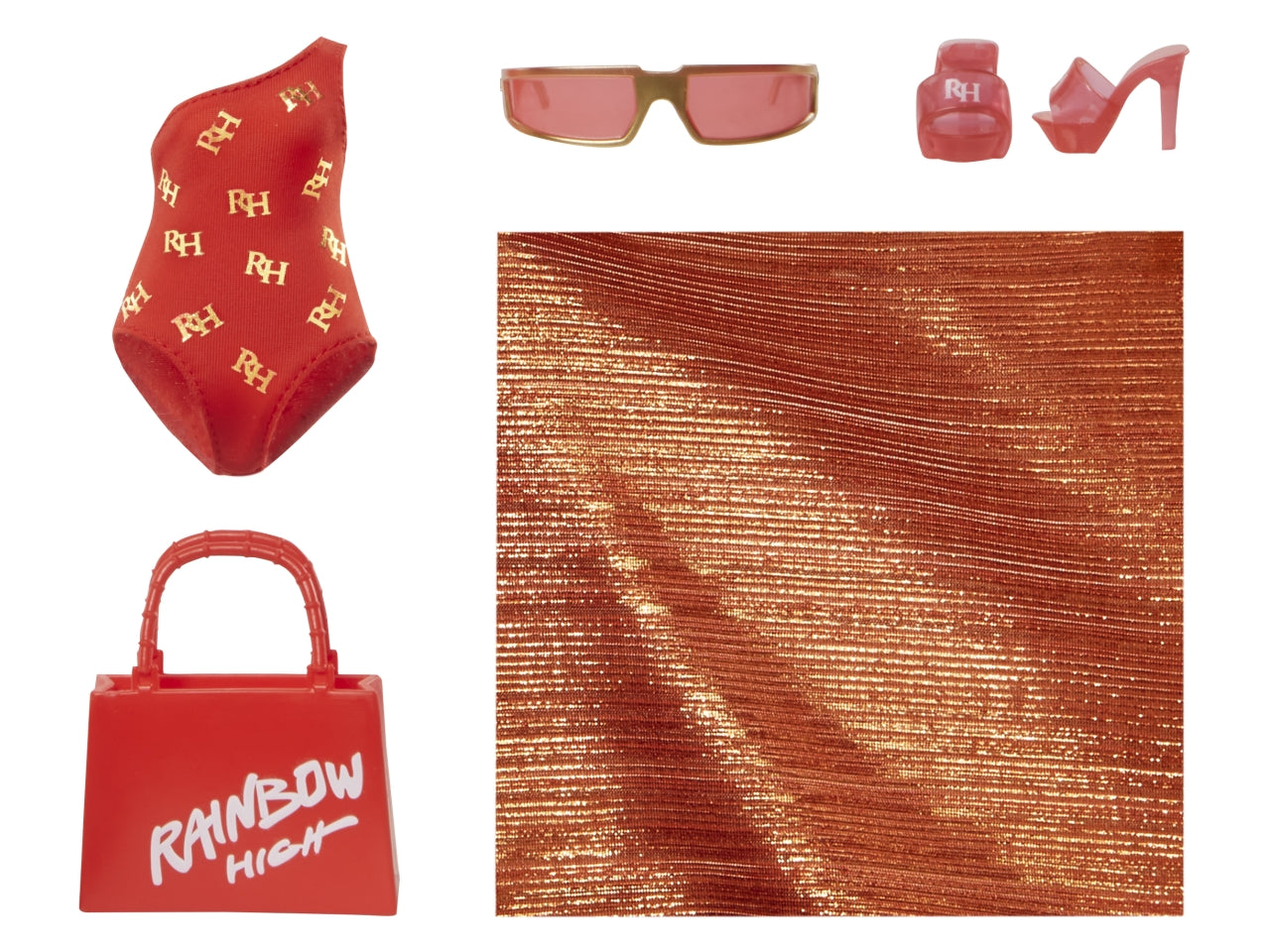 Rainbow high swim & style fashion dolls assortiti $