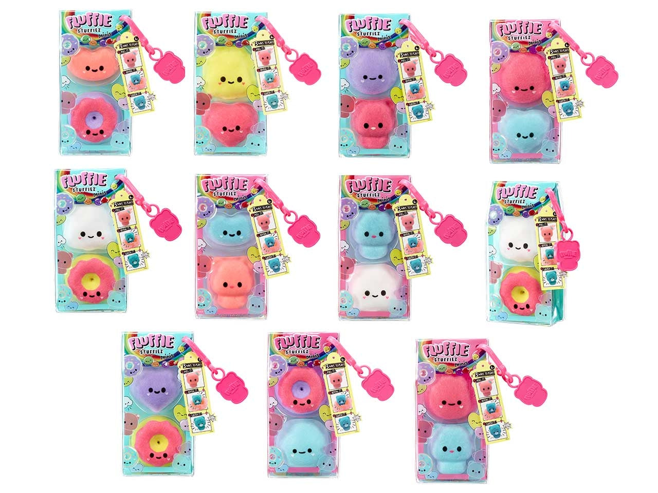 Fluffie stuffiez mini assortiti