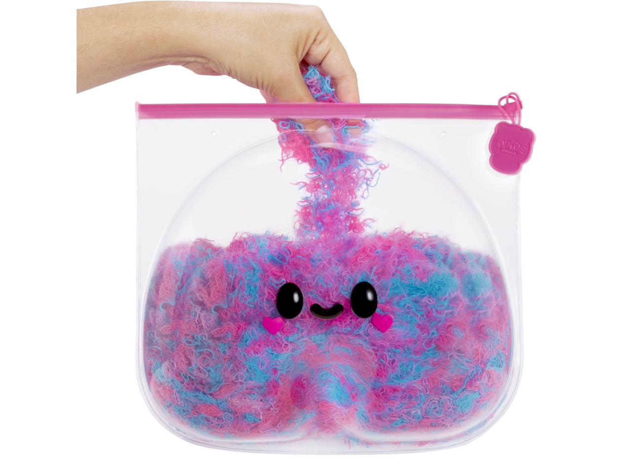 Fluffie Stuffiez Large Plush: Peluche Multicolor con Attività Interattiva di Rimozione e Riempimento, Gioco Unisex per Bambini 4+ | MGA Entertainment