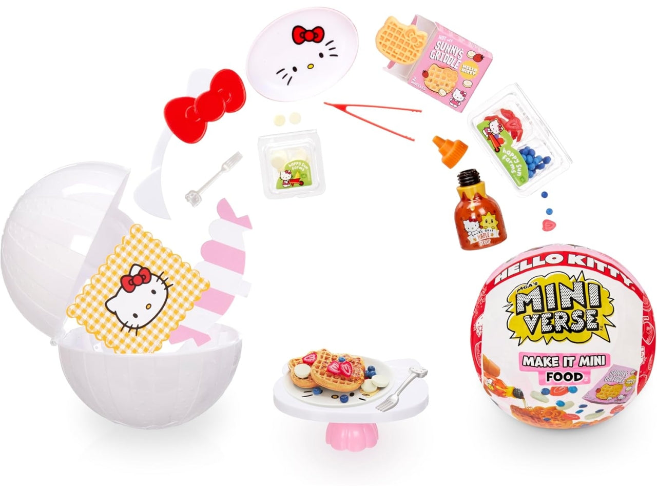 Mga's miniverse scenari assortiti di cucina in miniatura ispirati ad Hello Kitty $