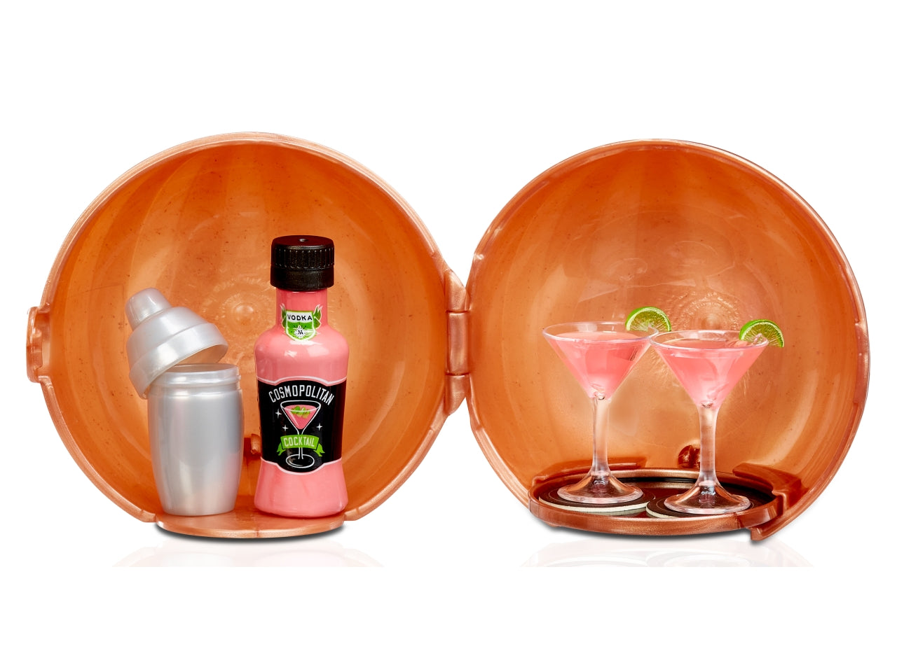 MGA's Miniverse - Make It Mini Happy Hour: Set Fai-da-Te con Sfera e Accessori in Miniatura per Creare Cocktail da Collezione, Gioco Unisex per Bambini 8+ | MGA Entertainment $