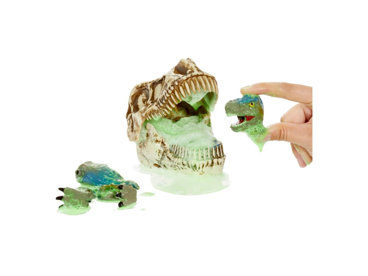 Grossmos Blind in Sidekick: Set Multicolor con Testa di Dinosauro, Dinosauro e Slime, Gioco Unisex per Bambini 4+ | MGA Entertainment