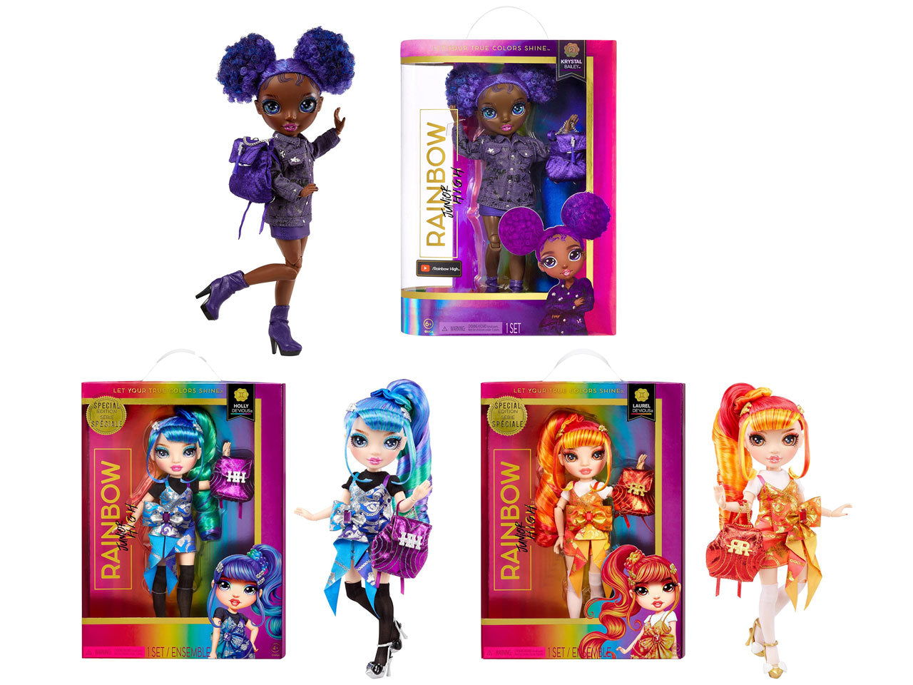 Rainbow High Junior High Fashion Doll Stella Monroe età 4+ | Mga