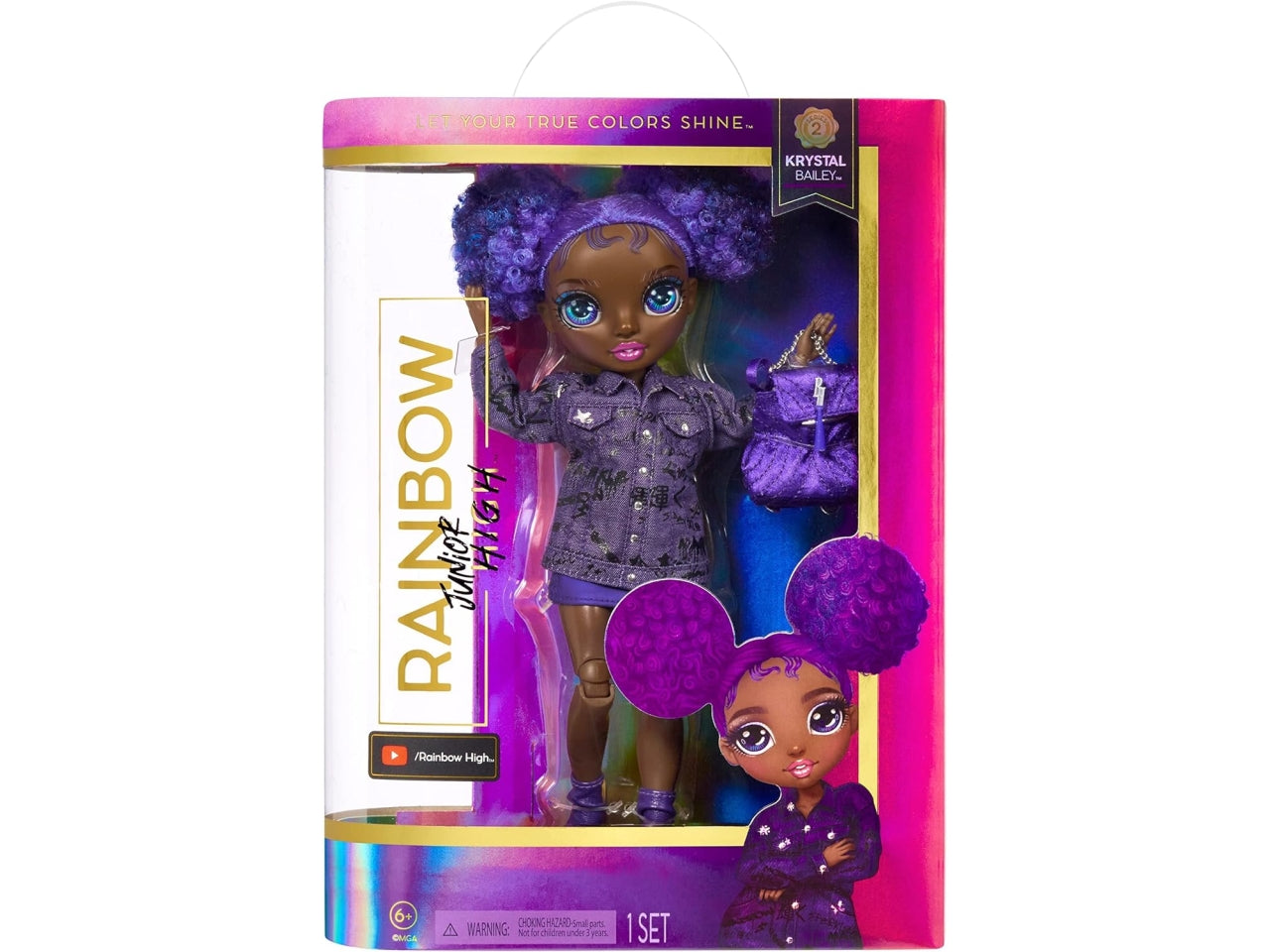 Rainbow High Junior High Fashion Doll Stella Monroe età 4+ | Mga