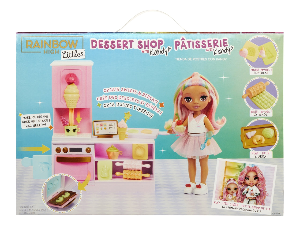 Rainbow High little dessert shop with kandy playset | Mga