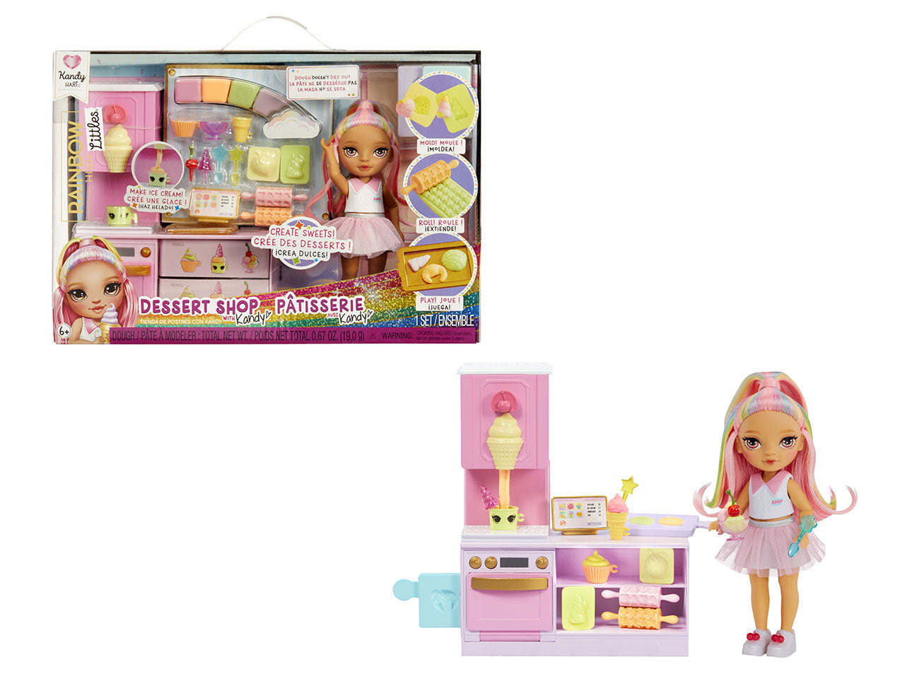 Rainbow High little dessert shop with kandy playset | Mga