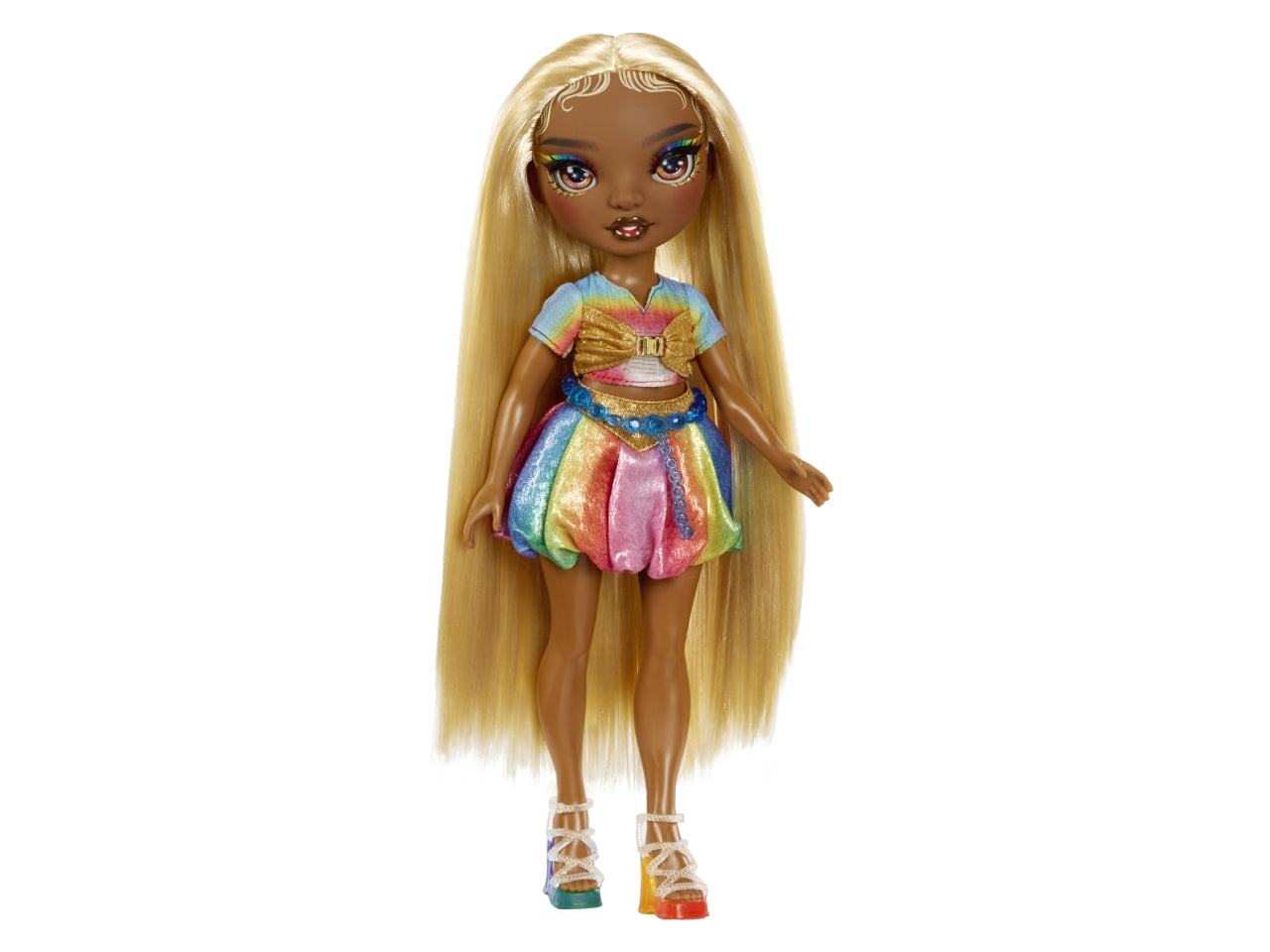 Rainbow High hair chalk & style doll- meline gold | Mga