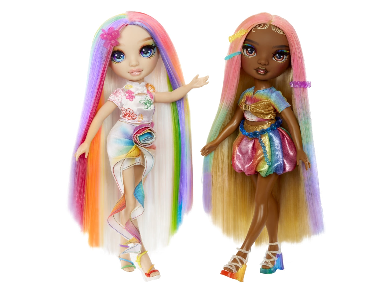 Rainbow High hair chalk & style doll- meline gold | Mga