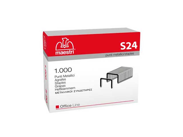 Punti s24 maestri acc.flat/1000 1005420