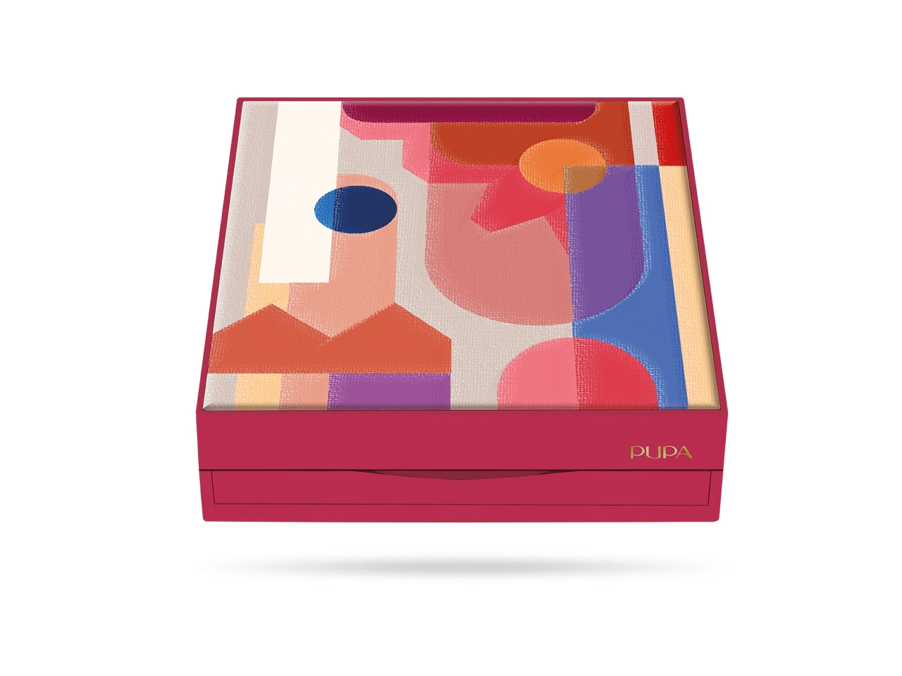 Trousse Pupart Medium Burgundy Palette make-up per trucco viso, occhi e labbra | Pupa